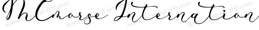 MCmorse International字体转换